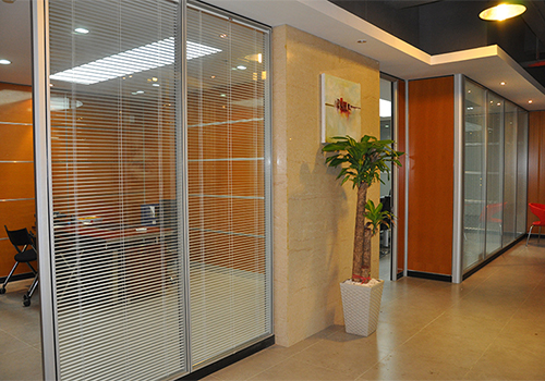 Office partition - double glass series